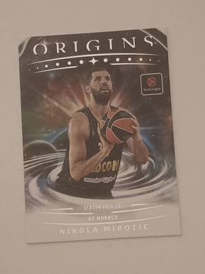 Nikola Mirotic 2025-26 Panini Euroleague Origins sticker