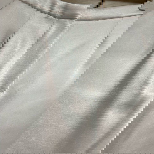 Zara σατέν ζιπ κιλοτ