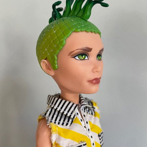 Monster High Deuce Gorgon Doll 1st Wave 2008 used by Mattel