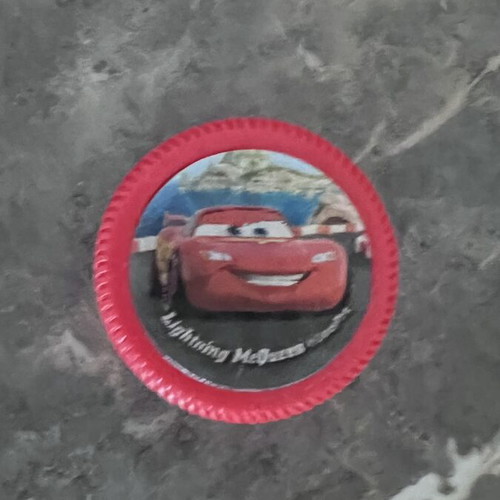 Cars Wheelies McQueen double-sided wheel new