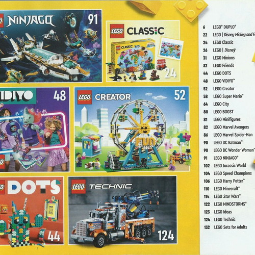 Lego catalogs like new, three semiannual editions 2021-2025