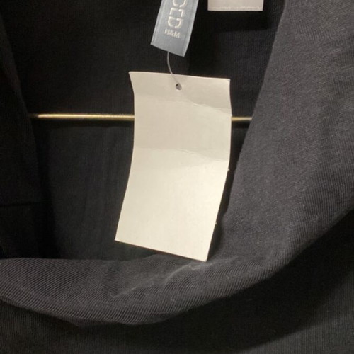 H&M Jacket with Zipper Black XS New Slim Fit