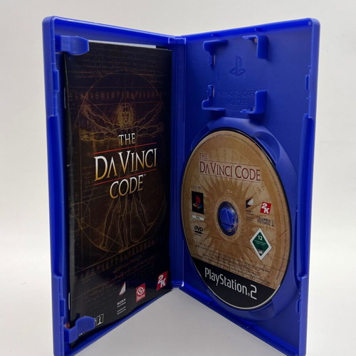 DaVinci Code PS2 game like new with manual
