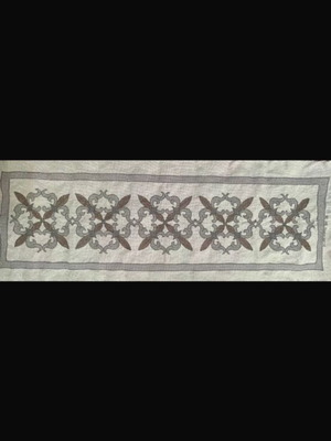 Cross Stitch Table Runner new