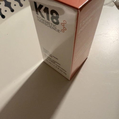 K18 Biomimetic Hairscience Leave-In Molecular Repair Hair Mask 50ml new, sealed