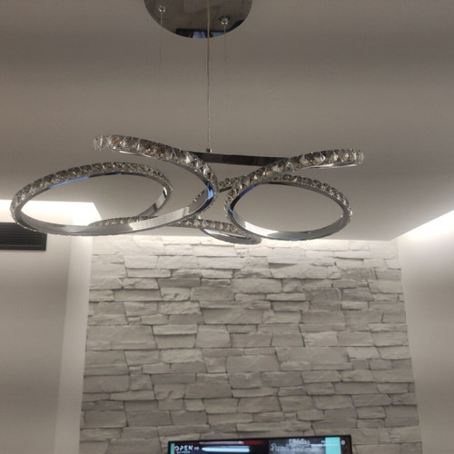 LED ceiling light, modern adjustable brightness