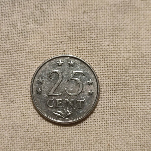 Coin from Dutch Antilles used