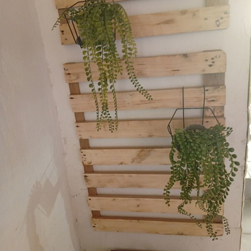 Дървена стенна декорация 80x60 см, нова