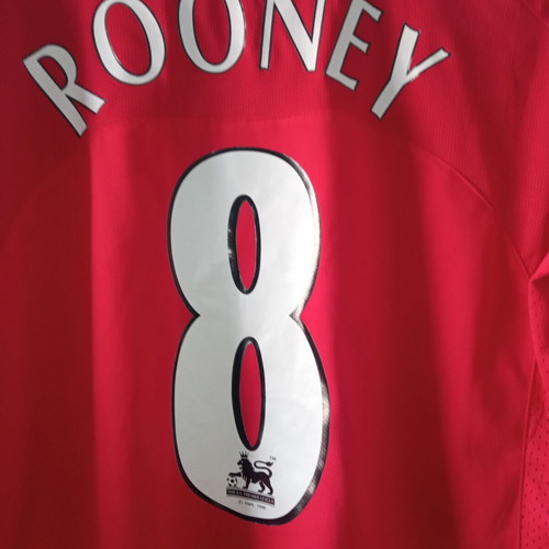 Manchester United Rooney vintage jersey used, size large