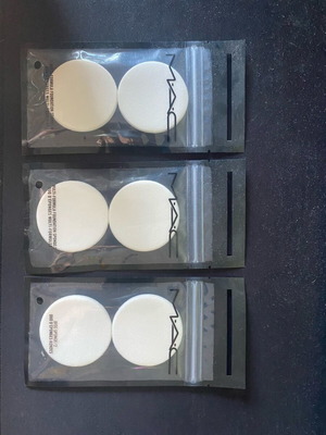 MAC make up pads set new, 3 pieces
