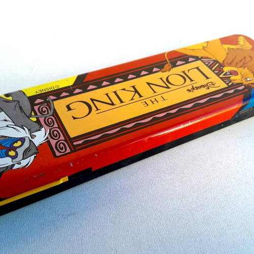 Metal pencil case The Lion King 1994 Disney new