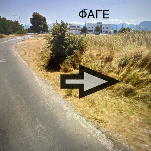 Buildable agricultural land 6,196 sqm in Agioi Apostoloi Trikala