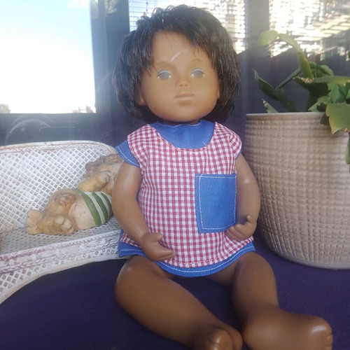 Vintage Sasha doll used, anatomically correct girl