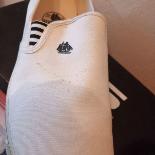 Master canvas shoes size 46, white