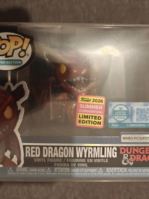 Funko Pop! Dungeons & Dragons Red Dragon Wyrmling Limited Edition 2026