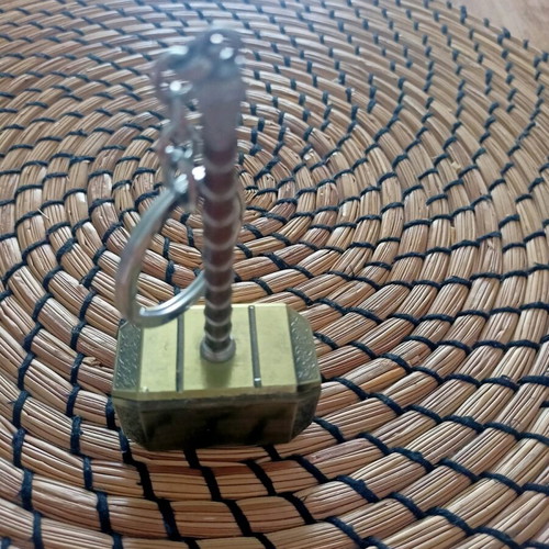 Thor Hammer Keychain used, very good condition