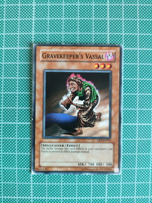 Gravekeepers Vassal κάρτα Yu-Gi-Oh! σαν καινούργιο