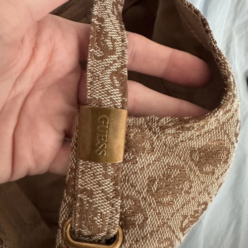 Guess jockey cap, brown, one size