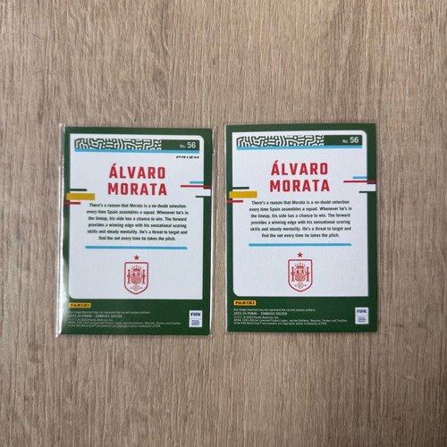 Alvaro Morata Spain Panini Cubic & Optic Donruss 2023-2024 new