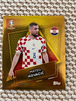 Χρυσό SP Kovacic Euro 2024 αυτοκόλλητο καινούργιο