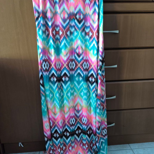 Maxi skirt new, colorful, elastic waist, sizes S-M