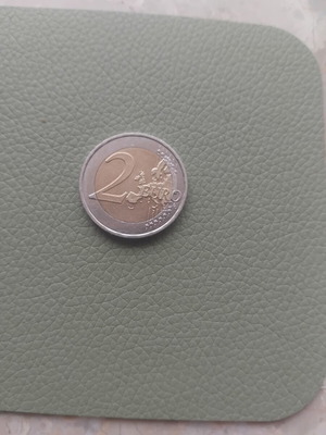 Commemorative 2 Euro Coin used, dedicated to Manolis Andronikos