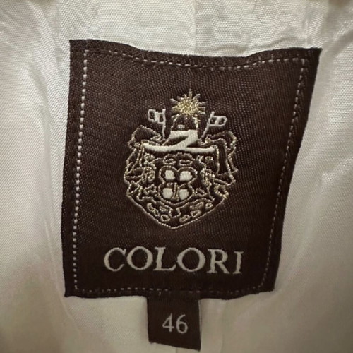 Colori Corduroy Jacket Small White Beige Like New
