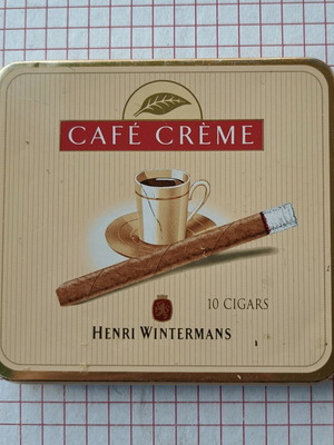 Henri Wintermans collectible metal box for cigars used
