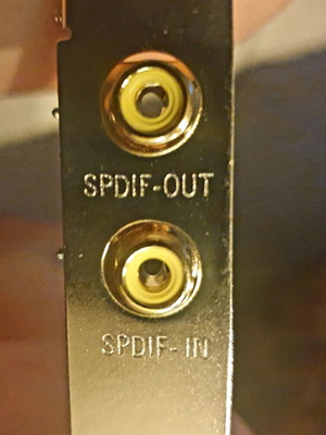ASUS SPDIF-SA Bracket – Ψηφιακή Έξοδος Coaxial & Optical