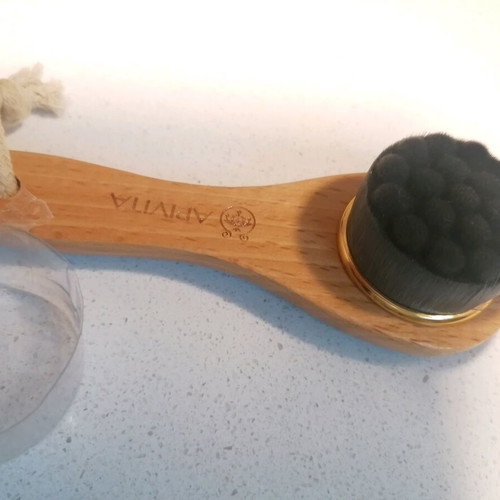 Facial cleansing brush new, collectible and soft