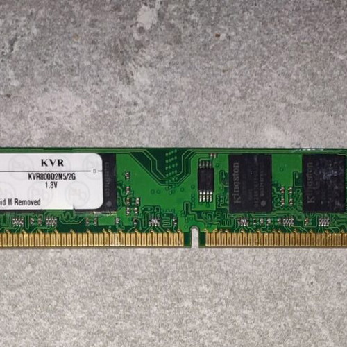 2GB DDR2 Kingston 800MHz KVR800D2N5/2G used