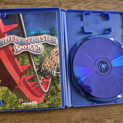 Roller Coaster World PlayStation 2 game used, simulation strategy