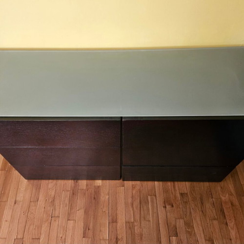 Bedroom furniture set like new in dark -  850,00 - Vendora.cy