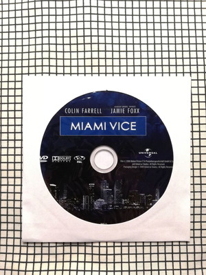 Miami Vice DVD used with Greek subtitles