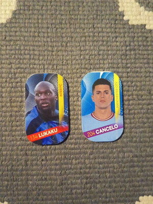 Metal football tags 2023 edition like new