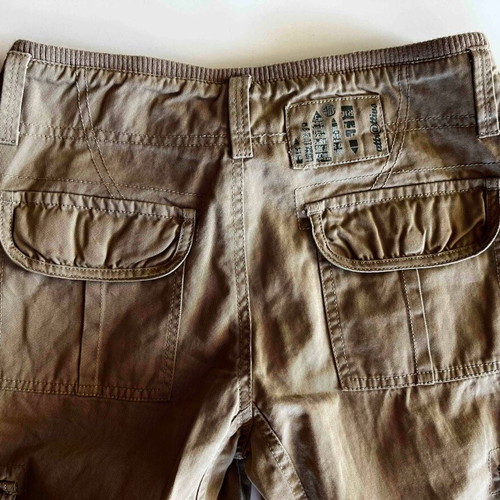 Attrattivo cargo pants, beige, 100% cotton