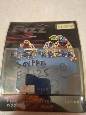 Brake pads Supra FX 125 KZ new, Japan