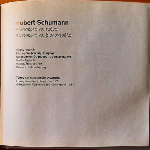 2 CDs Mendelssohn and Schumann used, classical music