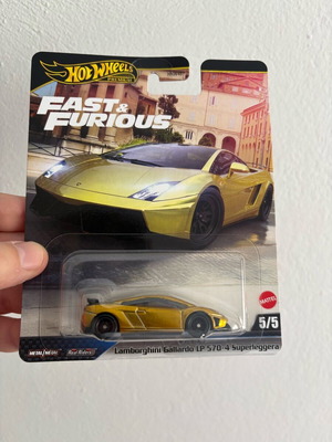 Hotwheels Lamborghini Gallardo LP 570-4 Supperleggera χρυσή καινούργιο