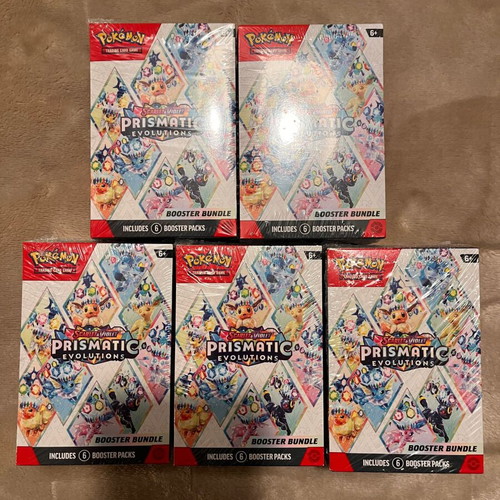 prismatic evolution booster boxes Pokmon TCG: Scarlet & Violet Prismatic Evolutions Poster Collection   PokNOLA Collectibles