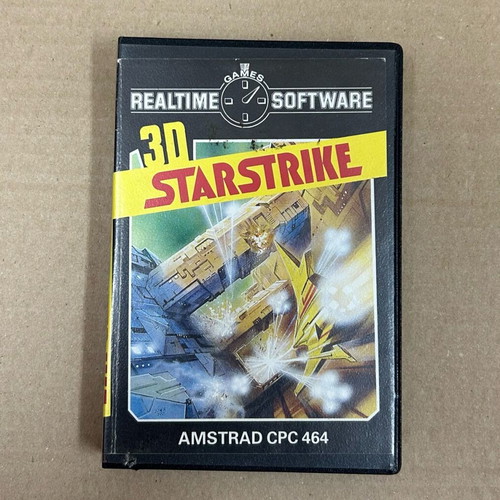 Realtime Games 1985 Amstrad CPC 3D Starstrike used