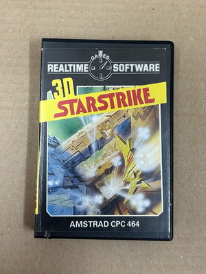Realtime Games 1985 Amstrad CPC 3D Starstrike used