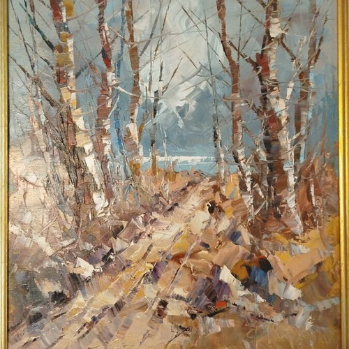 Oil painting by Fani Parlapani like new