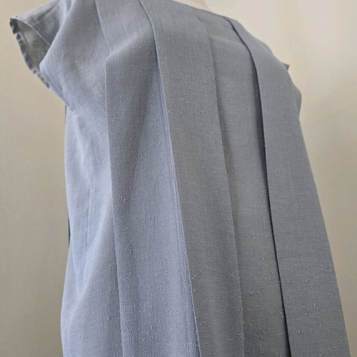 Vintage "Rigas" 1980s dress used, gray, one size