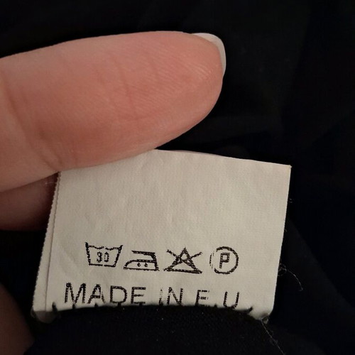 Women's long black and white blouse like new