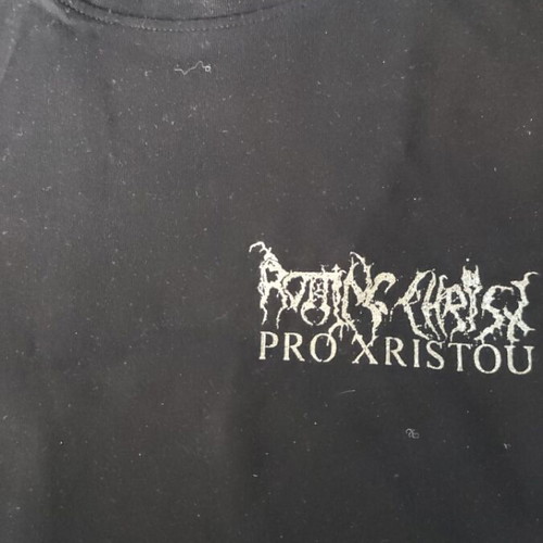 Rotting Christ double-sided t-shirt size M like new, black