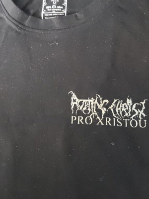 Rotting Christ double-sided t-shirt size M like new, black
