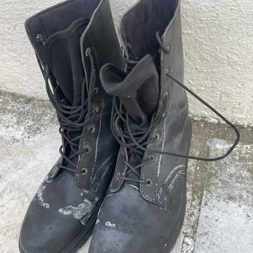 Duetto Greek black boots size 46 used