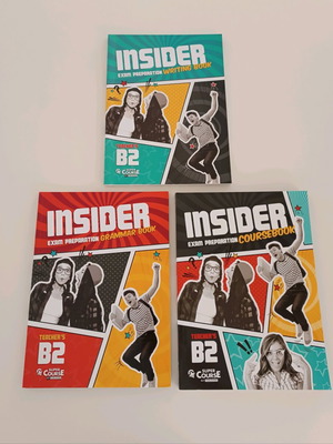 Σετ βιβλίων Insider B2 Teacher’s καινούργιο, πλήρες σετ αγγλικών