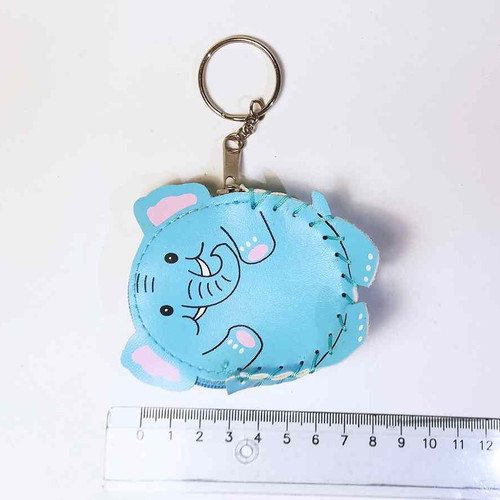 Energiers elephant wallet used, multicolor turquoise